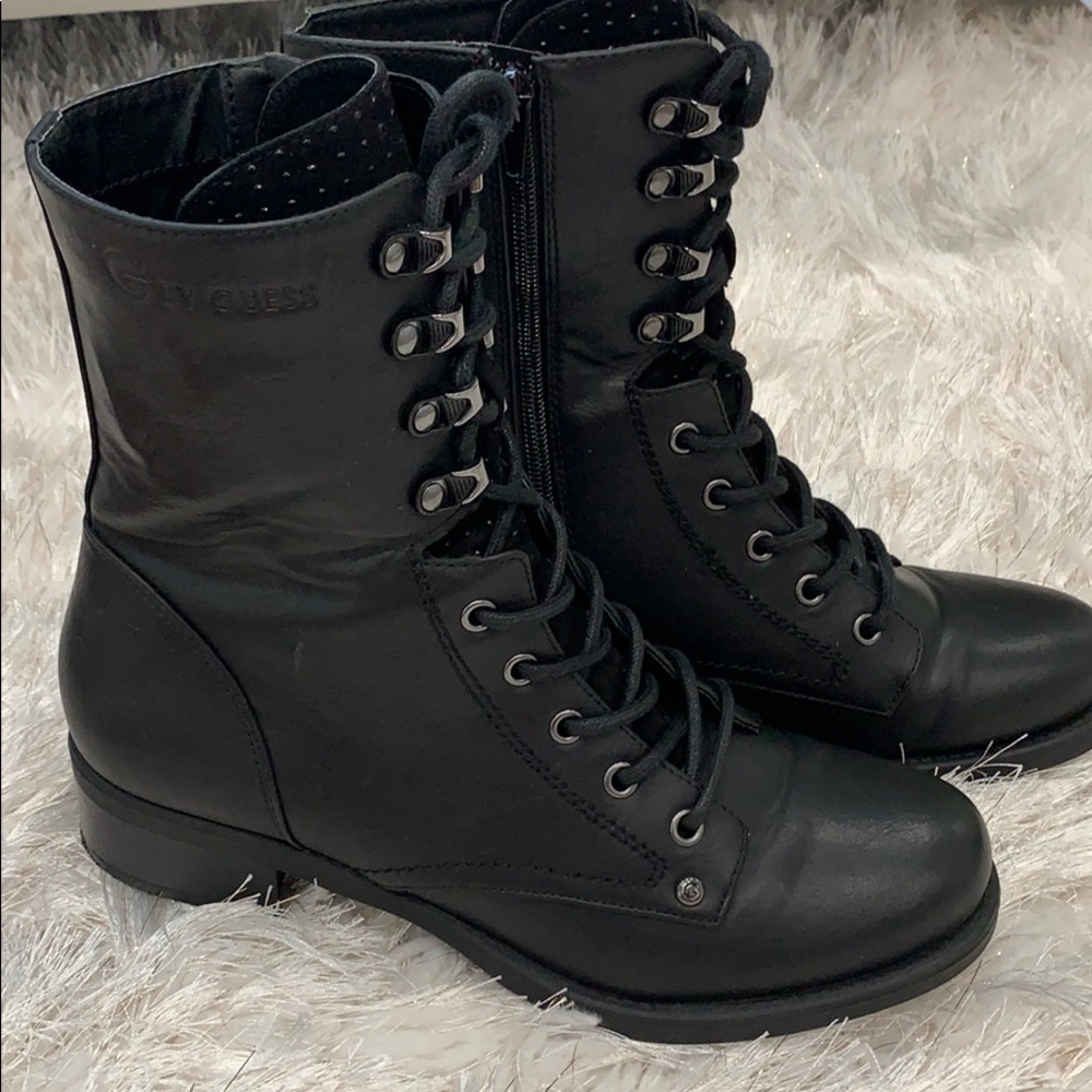 G By Guess WOMENS Combat Boot